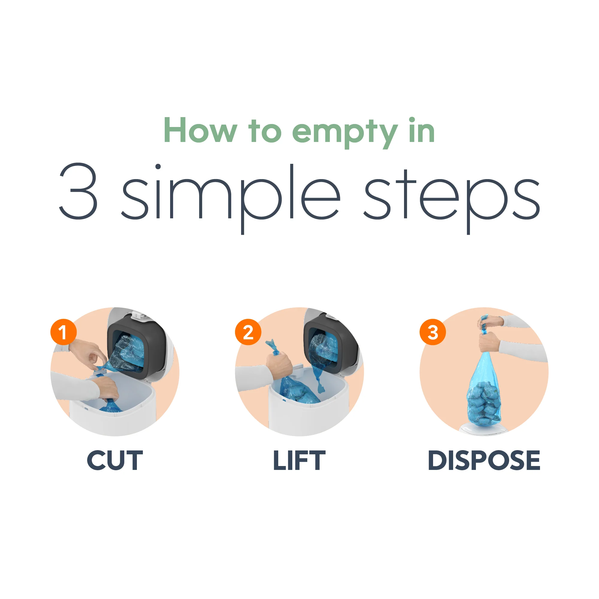 Diaper Genie® Classic Pail - Image 7