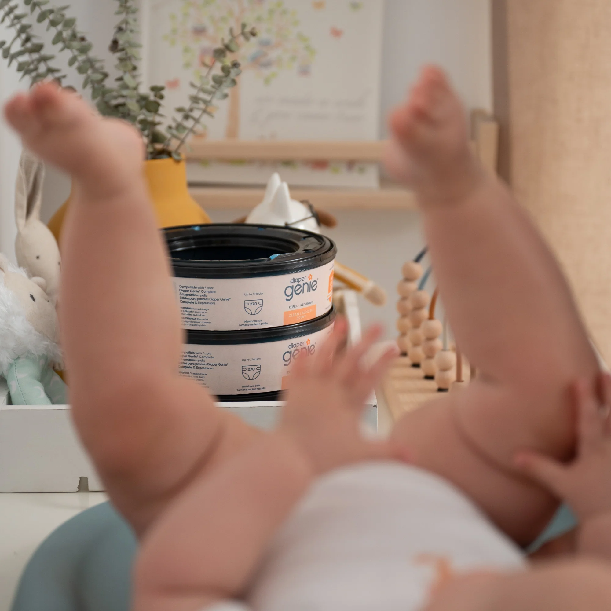 Diaper Genie® Clean Laundry Scent Pail Round Refill - Image 13