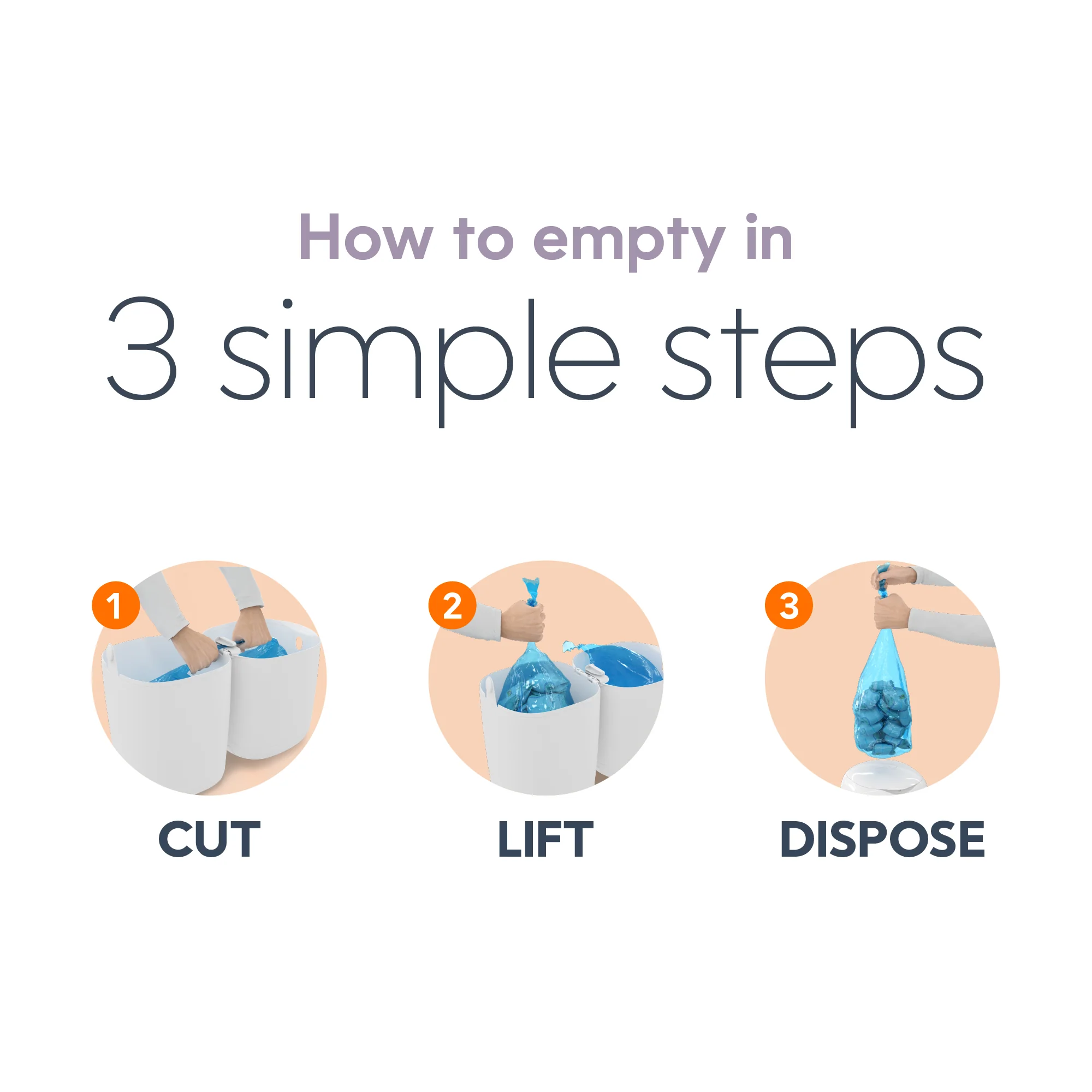 Diaper Genie® Compact Pail - Image 7