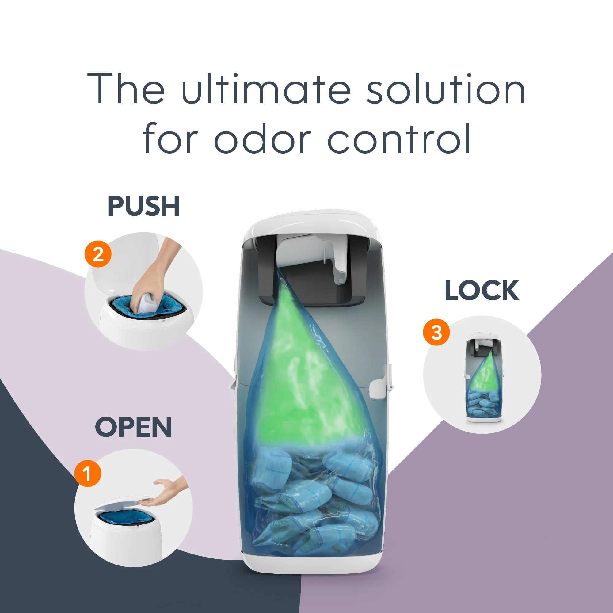 Diaper Genie® Compact Pail - Image 8