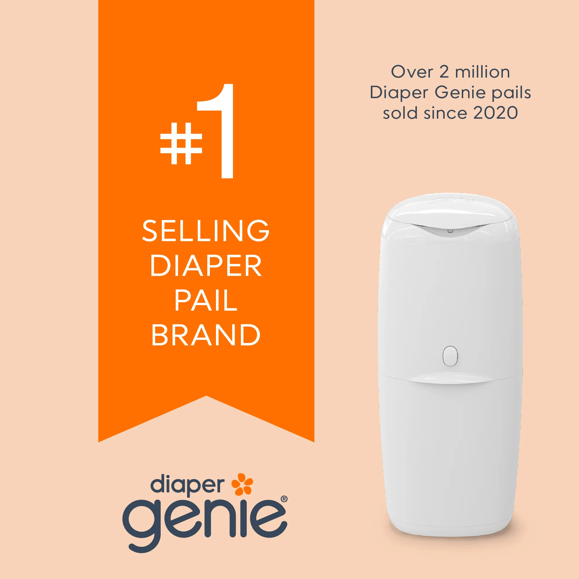 Diaper Genie® Compact Pail - Image 9