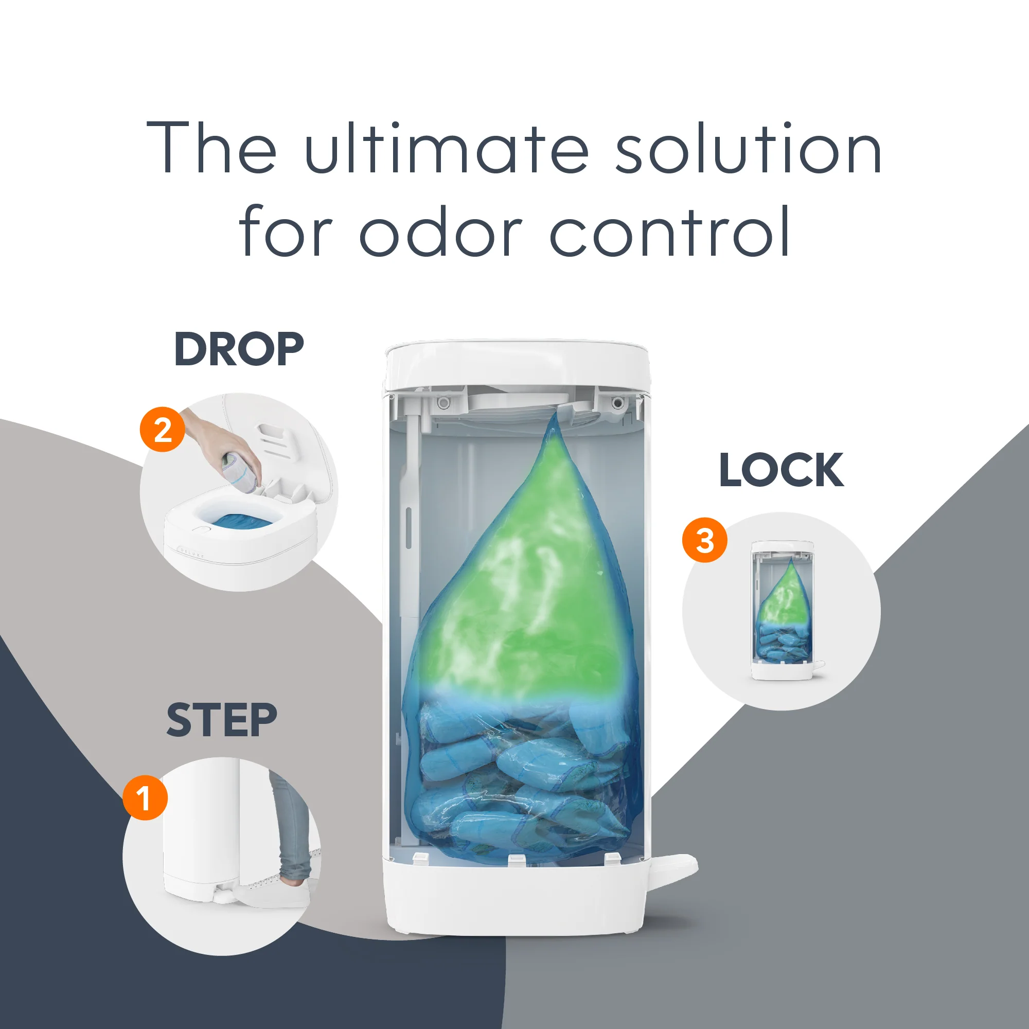 Diaper Genie® Deluxe Pail - Image 11