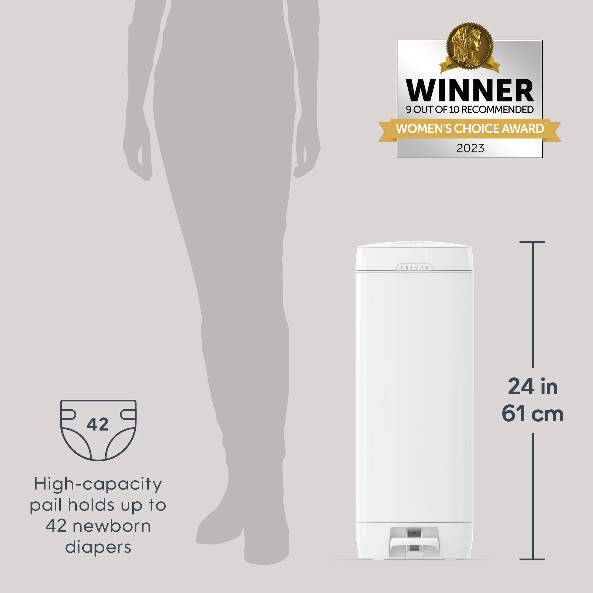 Diaper Genie® Deluxe Pail - Image 13