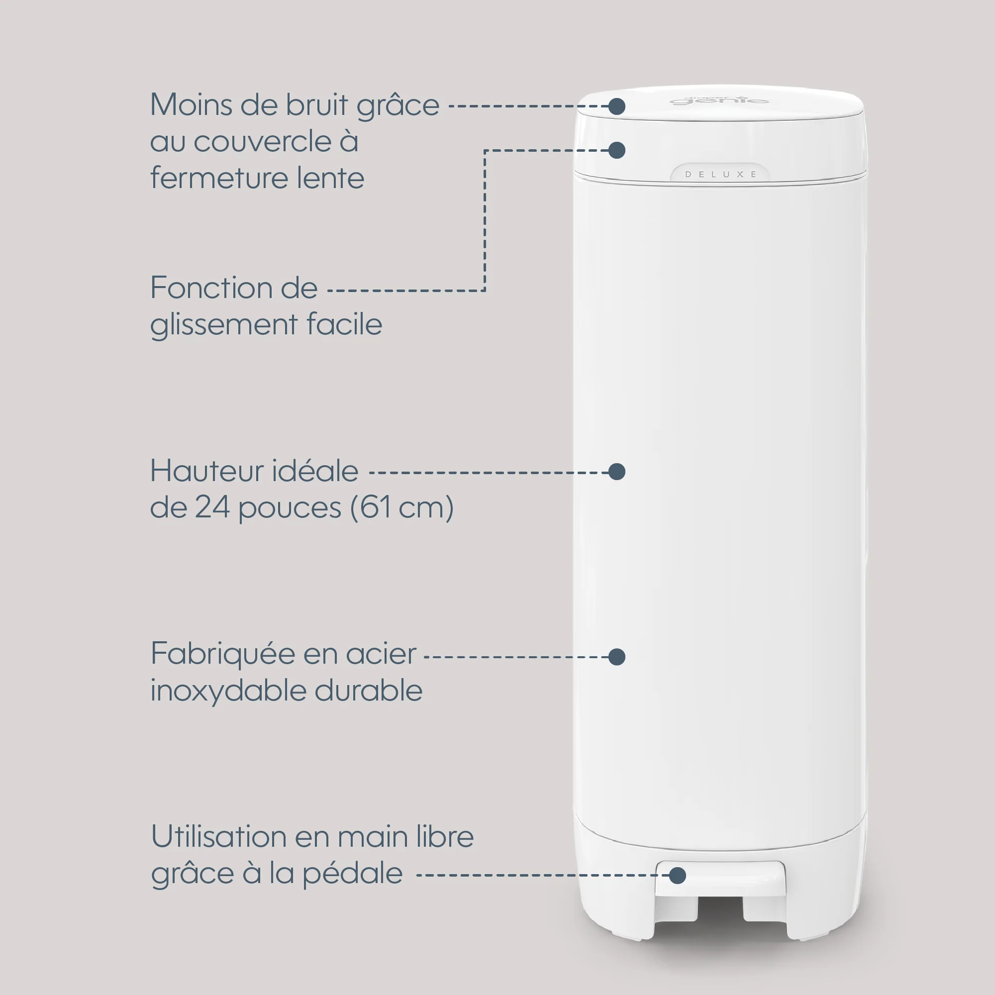 Diaper Genie® Deluxe Pail - Image 37