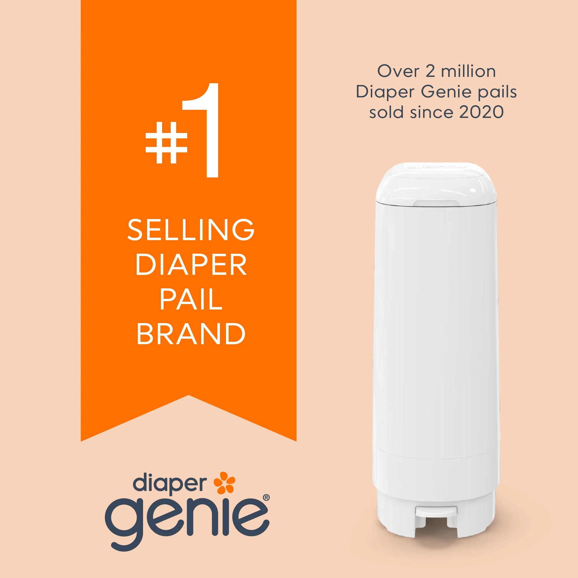 Diaper Genie® Easy Roll Pail Refill - Image 10