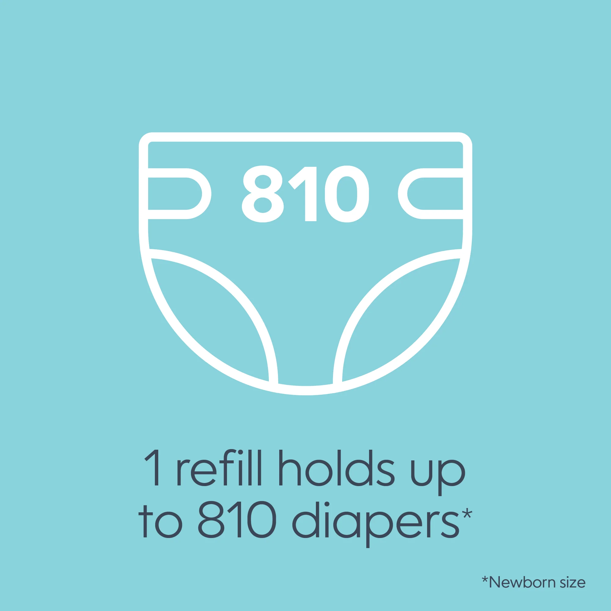Diaper Genie® Jumbo Square Pail Refill - Image 17