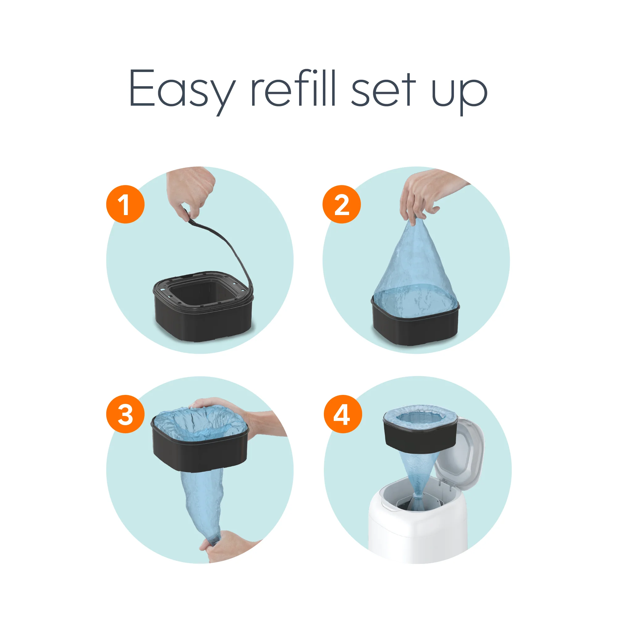 Diaper Genie® Jumbo Square Pail Refill - Image 21