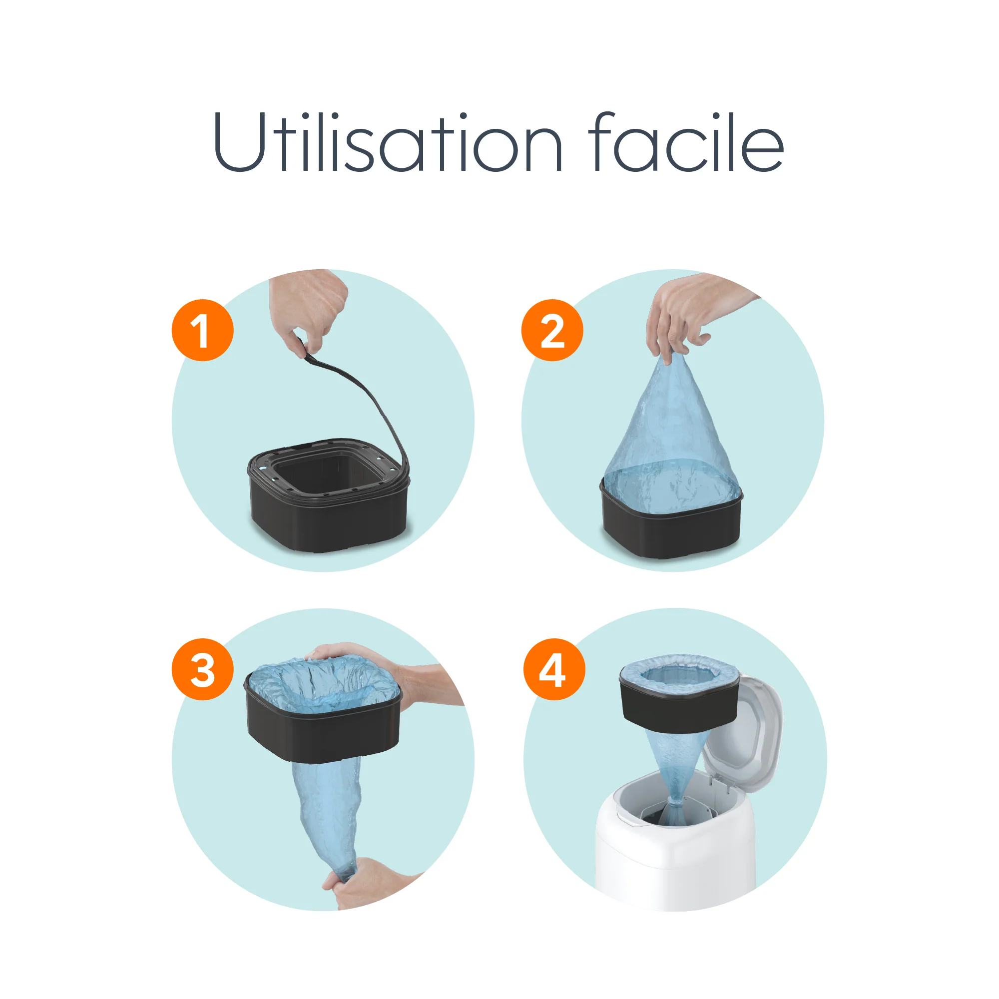 Diaper Genie® Jumbo Square Pail Refill - Image 34