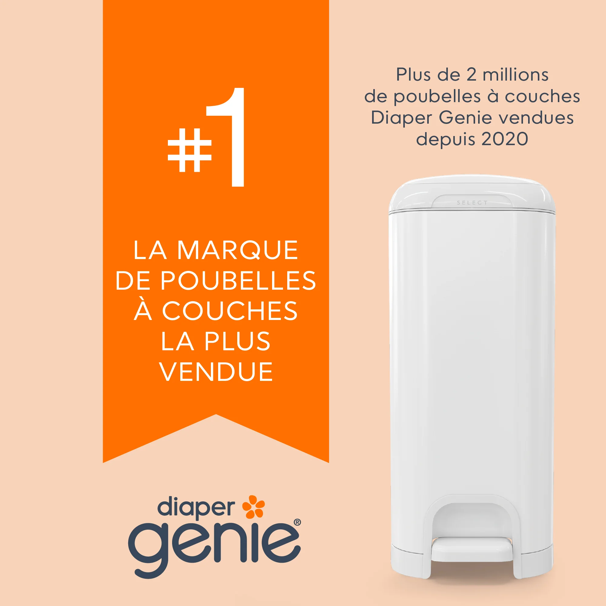 Diaper Genie® Jumbo Square Pail Refill - Image 35