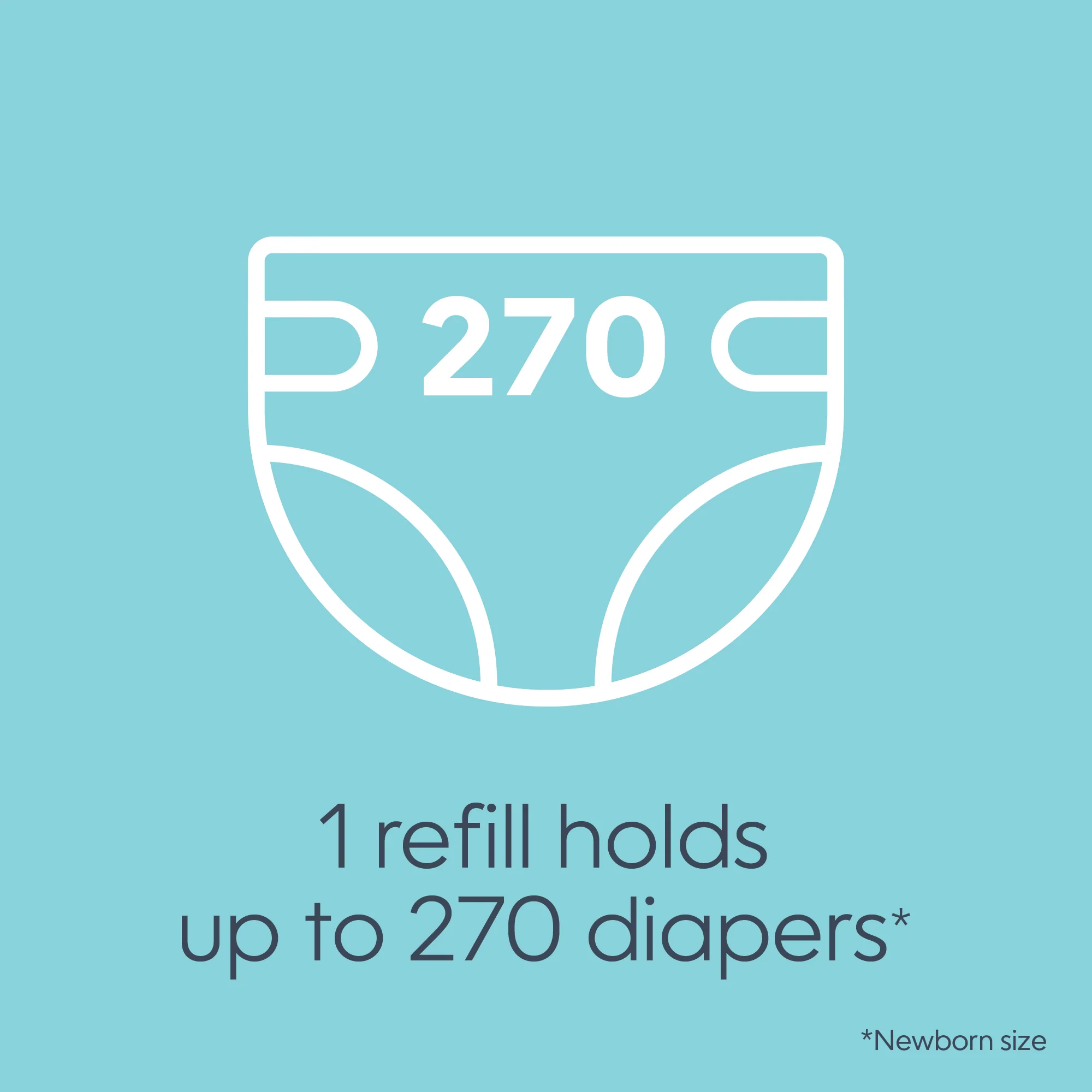 Diaper Genie® Unscented Pail Round Refill - Image 6
